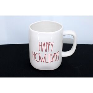 Rae Dunn Happy Howlidays Dog Paw Mug Artisan Collection By Magenta